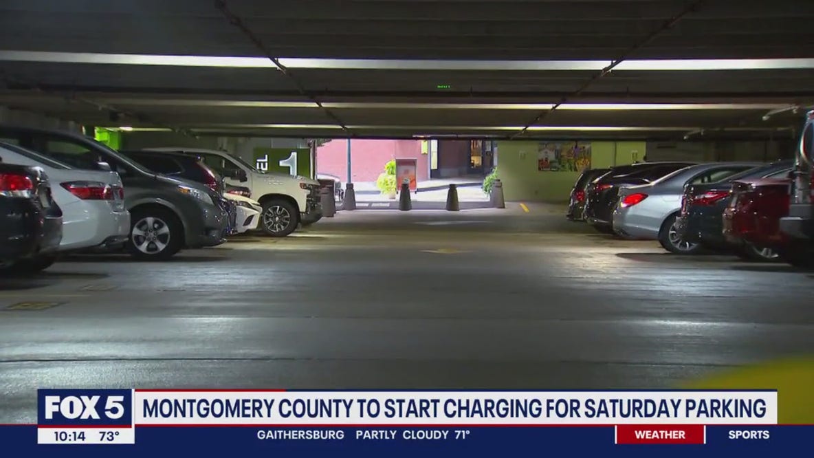 Montgomery County to start charging for Saturday parking in Downtown Silver Spring and Bethesda
